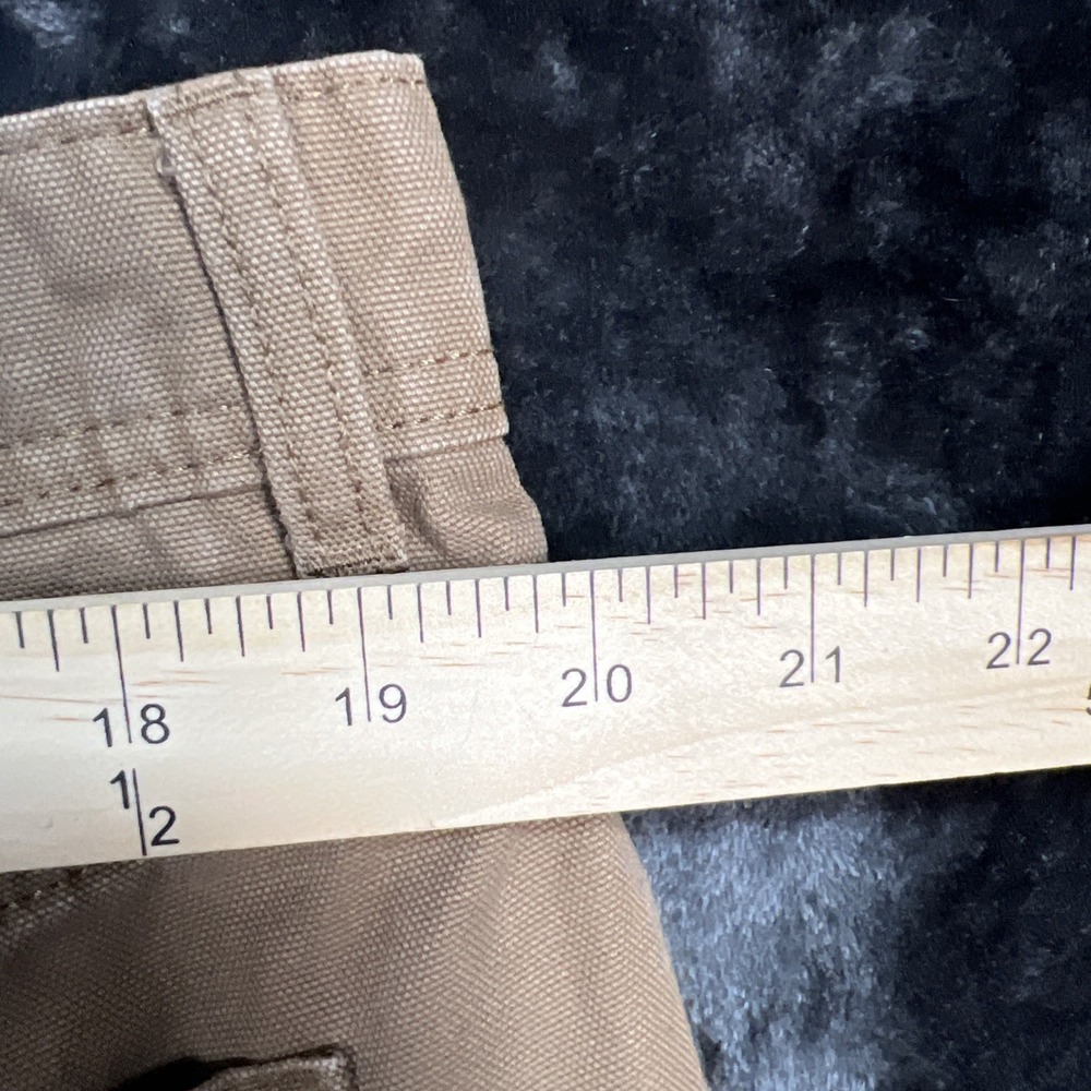 Original Use Men's Size 38 Tan Carpenter‎ Utility Shorts Workwear Pockets - Picture 6 of 8